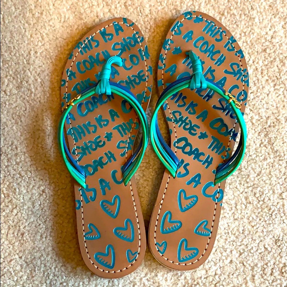 Authentic Coach Sandals